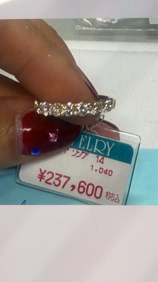 K18 YG Ring & Necklace